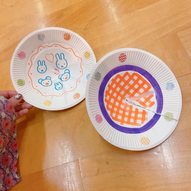 【みんなの投稿】紙皿でコマ！