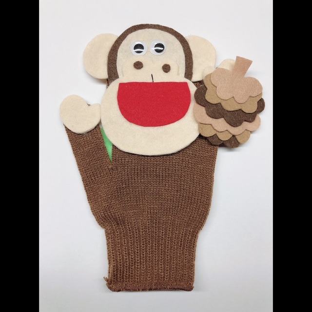 【みんなの投稿】【手袋シアター】まつぼっくり