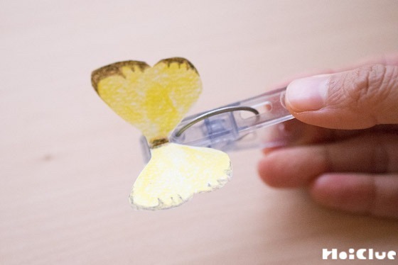 【工作コラム】洗濯ばさみで、羽ばたくチョウチョ〜素材／洗濯ばさみ〜