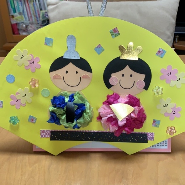 【みんなの投稿】ひなまつり製作