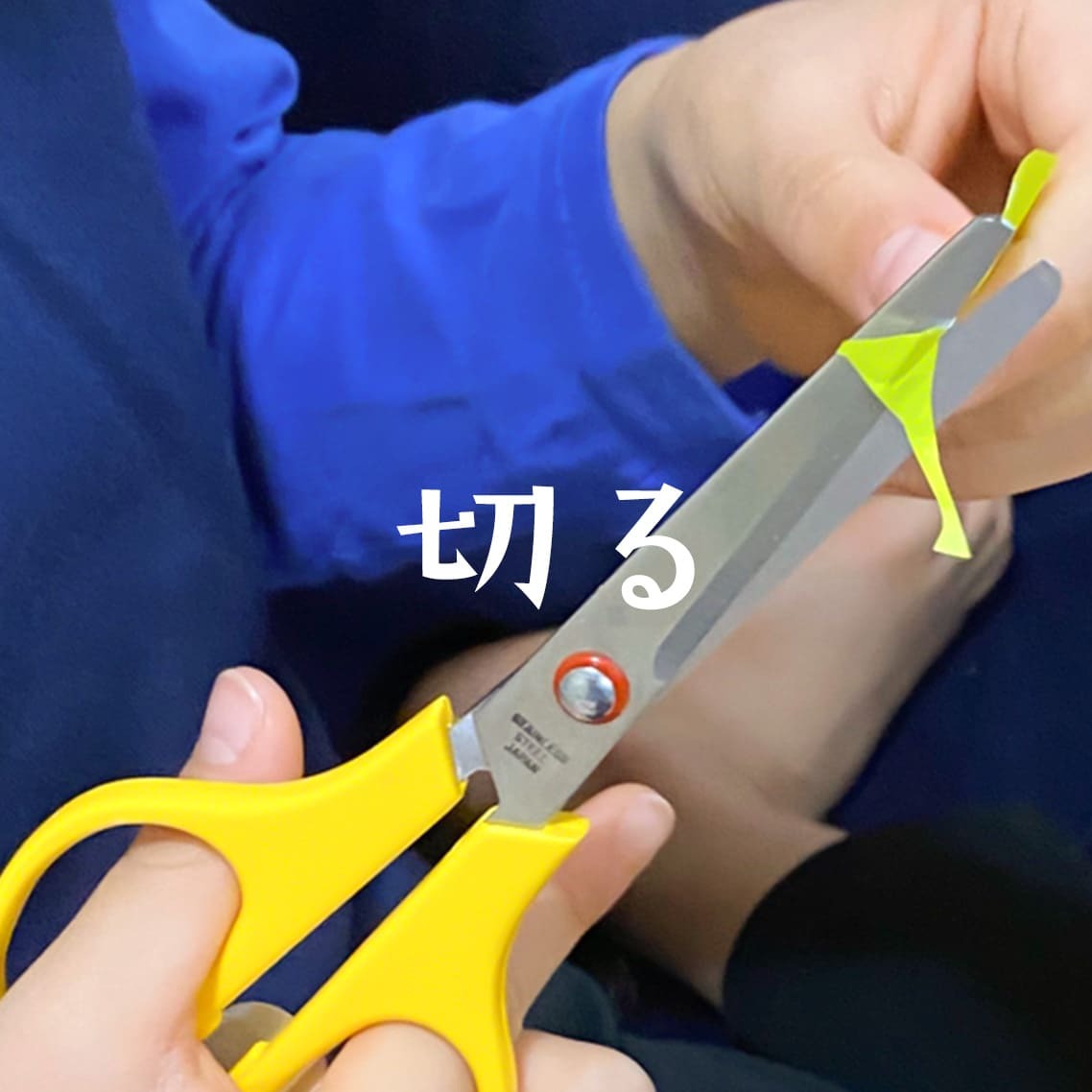 「切る」〜こどもの姿（興味・関心）から楽しむ〜