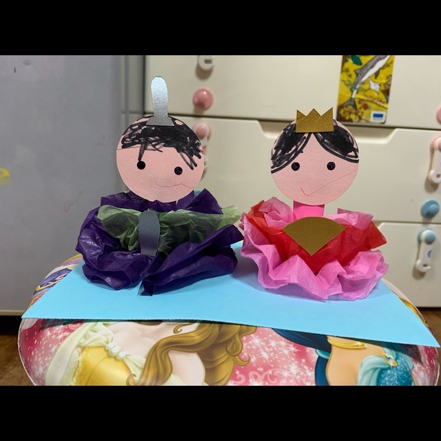 【みんなの投稿】ひな祭り 2歳児