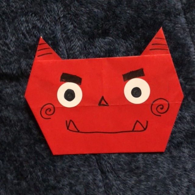 【みんなの投稿】鬼 折り紙 節分