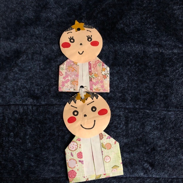 【みんなの投稿】七夕飾り おりひめ ひこぼし