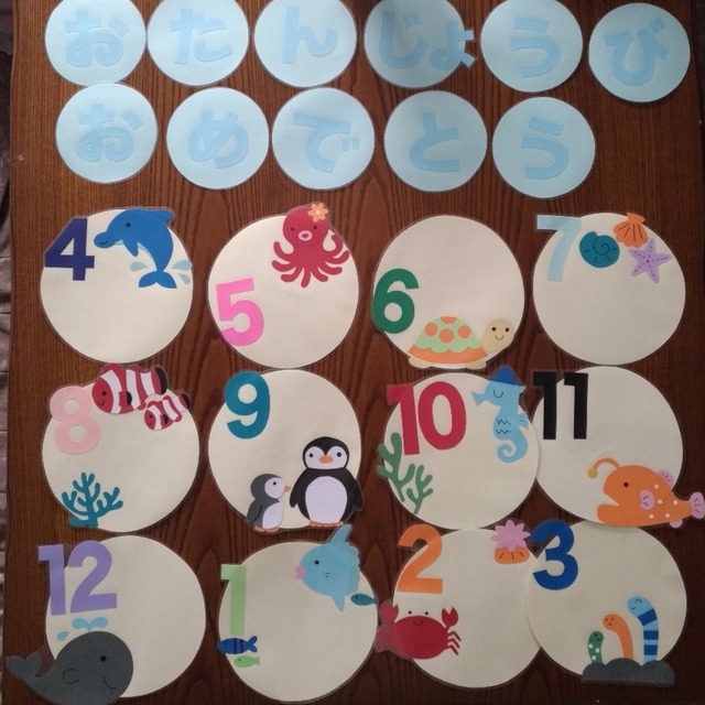 【みんなの投稿】お誕生日表