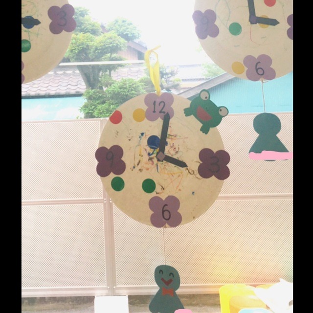 【みんなの投稿】0歳児。 時の記念日製作。