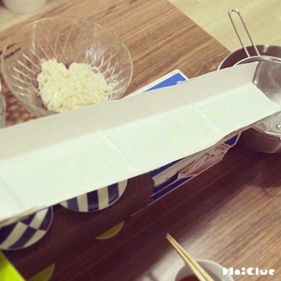 カンタン、手作り流しそうめん機〜廃材で気軽に楽しめるおたのしみ装置〜