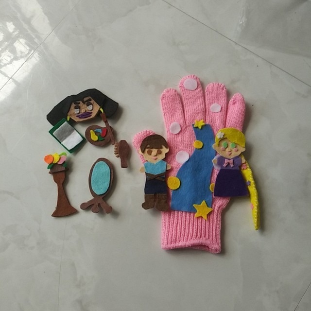 【みんなの投稿】手袋シアター 髪長姫