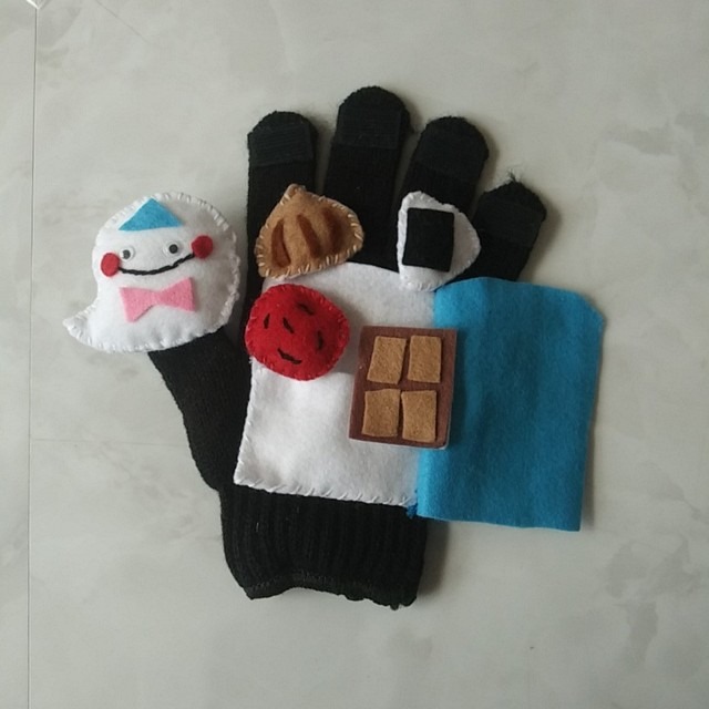 【みんなの投稿】手袋シアター くいしんぼうおばけ