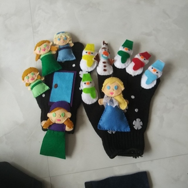 【みんなの投稿】手袋シアター 雪の女王