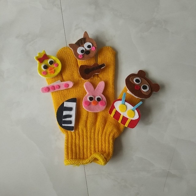 【みんなの投稿】手袋シアター 森の音楽家