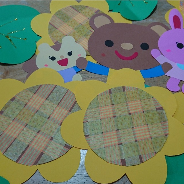 【みんなの投稿】夏の壁面飾りです☺️❗