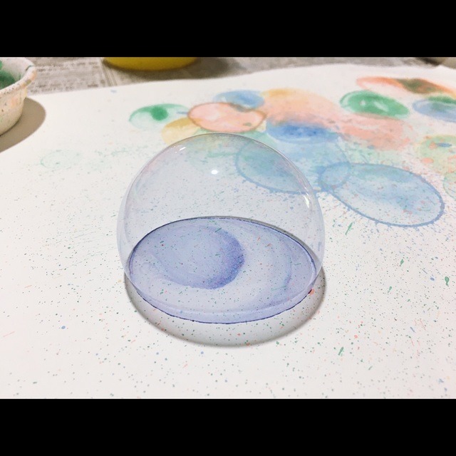 【みんなの投稿】シャボン玉アート