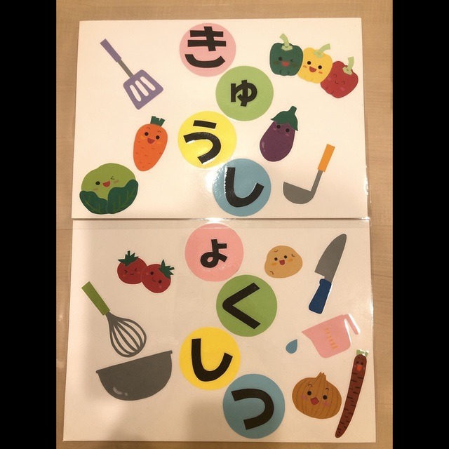 【みんなの投稿】給食室の看板