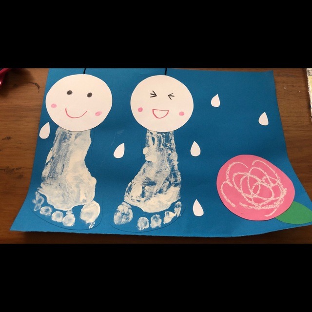 【みんなの投稿】【6月、あじさいの製作】