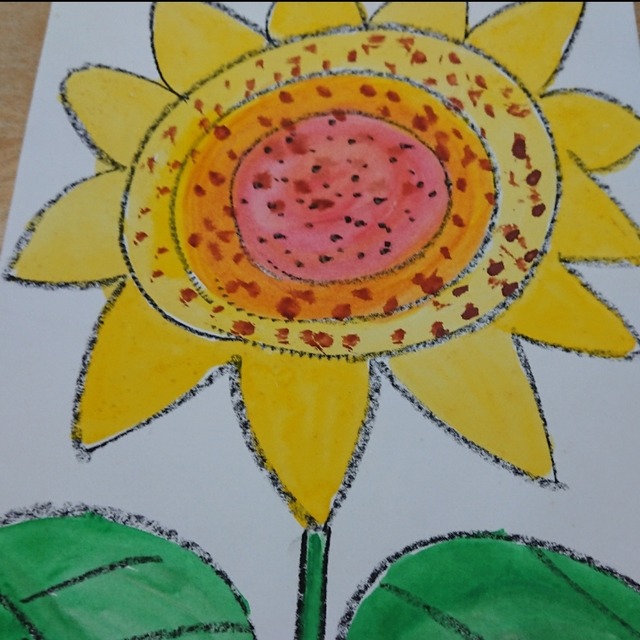 【みんなの投稿】大きなヒマワリ