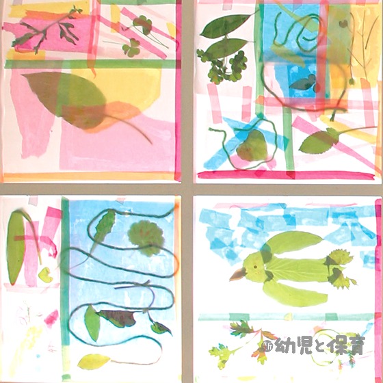 日差しを楽しむ 夏のウインドウ・アート 〜第1回 挟んでラクラク！ パッチワーク・ウインドウ～