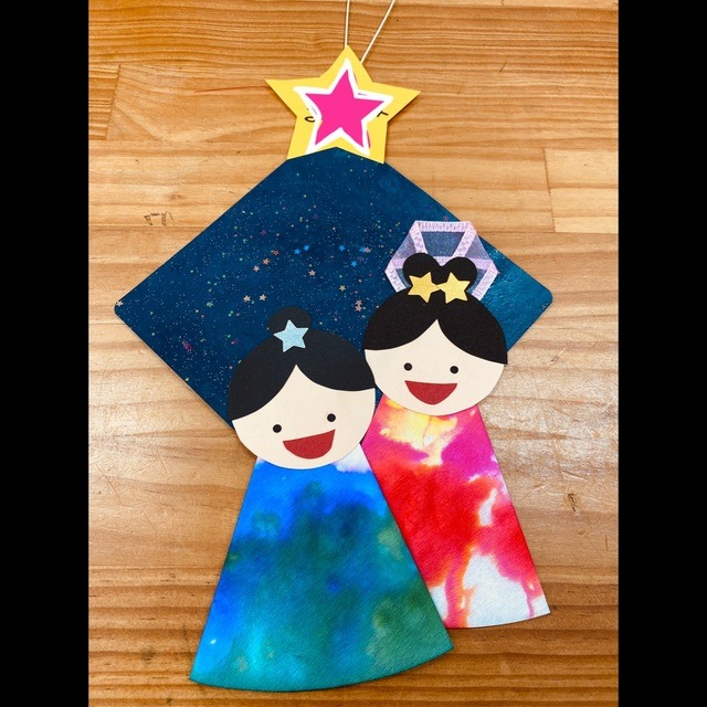 【みんなの投稿】【七夕飾り】2歳児