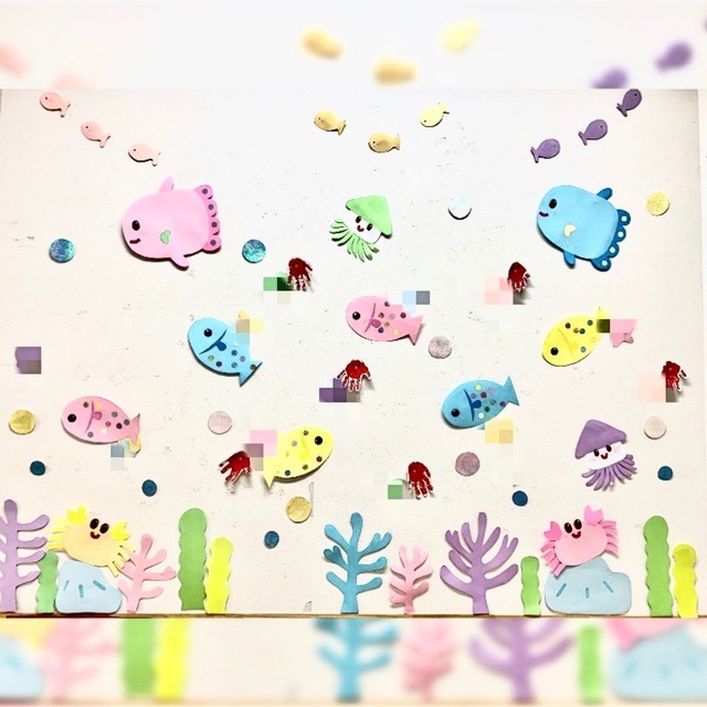 【みんなの投稿】☆7月壁面☆