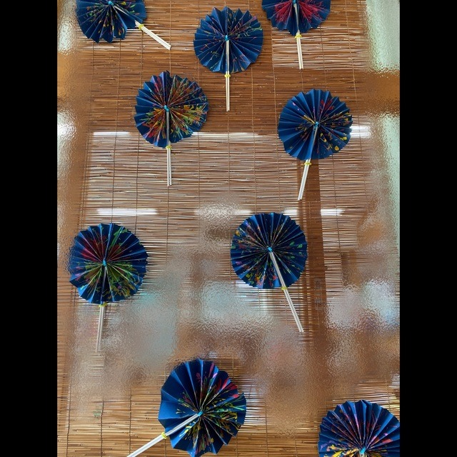 【みんなの投稿】うちわ 5歳児