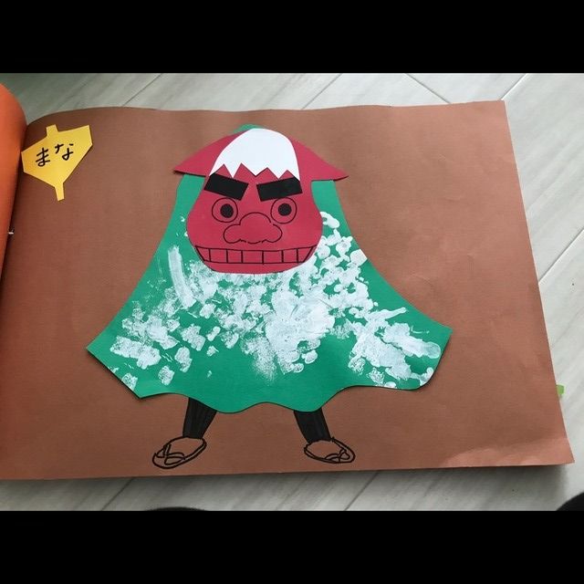 【みんなの投稿】1歳児獅子舞　スタンプ