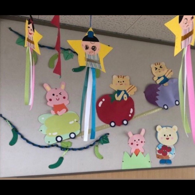 【みんなの投稿】夏の野菜壁面