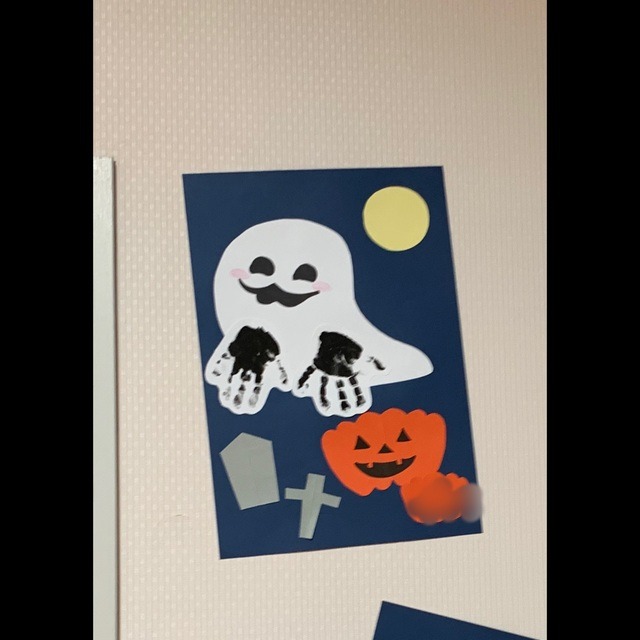 【みんなの投稿】0歳児 手形 ハロウィン制作 【みんなの投稿】0歳児 手形 ハロウィン制作