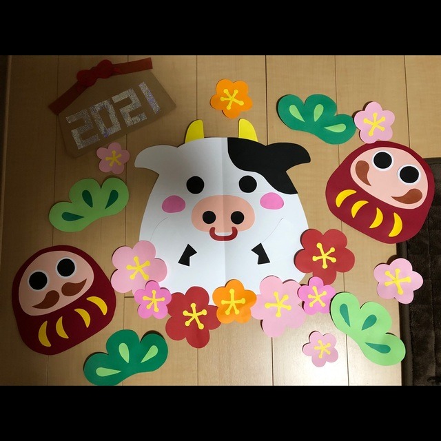 【みんなの投稿】☆1月 壁面☆