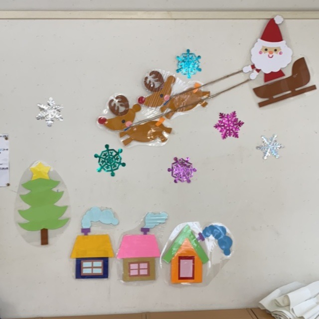 【みんなの投稿】クリスマス壁面 サンタクロース