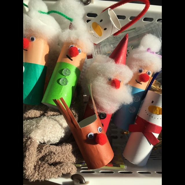 【みんなの投稿】クリスマス　小人とサンタさん