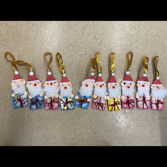 【みんなの投稿】クリスマス製作　4歳児