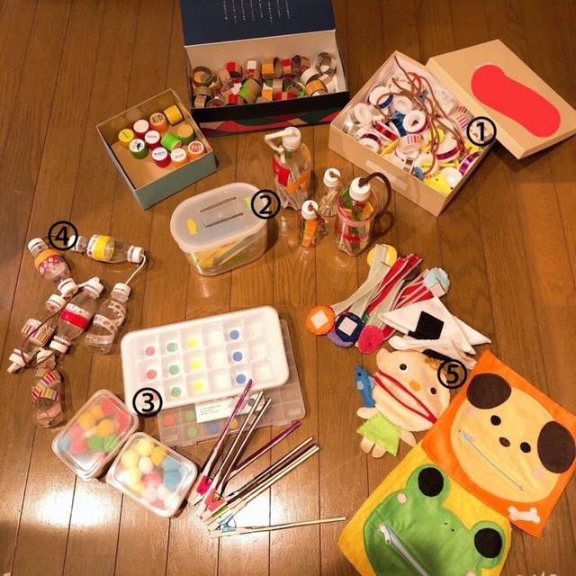 【みんなの投稿】指先を使ったおもちゃ 【みんなの投稿】指先を使ったおもちゃ