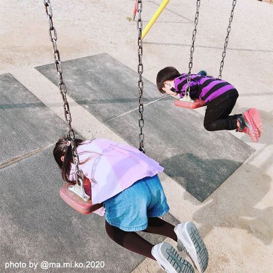 ユラユラしてみたい…？〜2021年3月のhoiclue_worldより〜 こどもの「やってみたい」って、おもしろい！