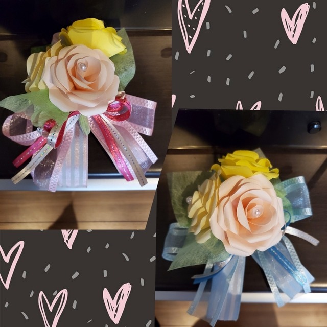 【みんなの投稿】卒園式コサージュ