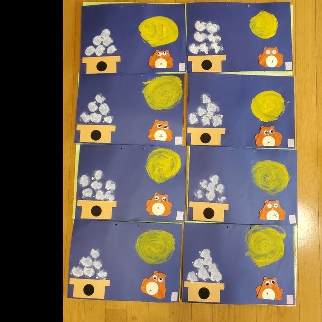 【みんなの投稿】3歳児製作 お月見 【みんなの投稿】3歳児製作 お月見