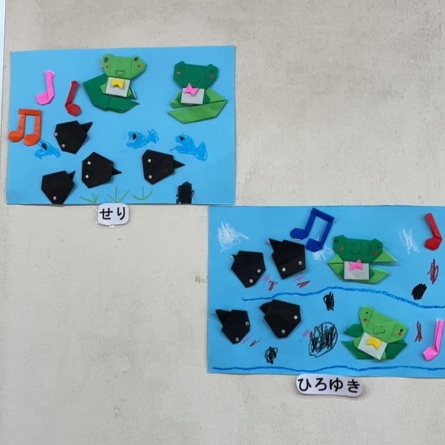 【みんなの投稿】6月折り紙 【みんなの投稿】6月折り紙