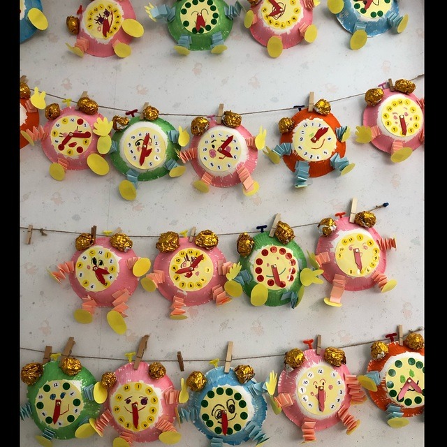 【みんなの投稿】時の記念日製作〜年中クラス