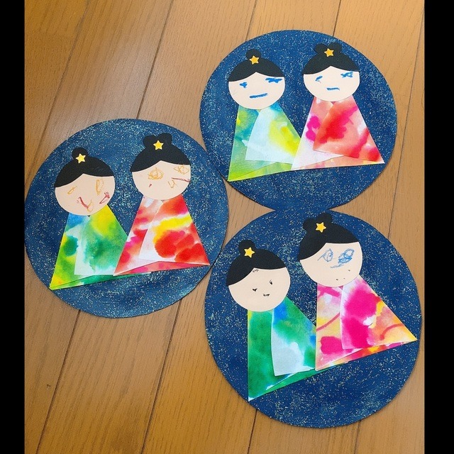 【みんなの投稿】2歳児七夕制作