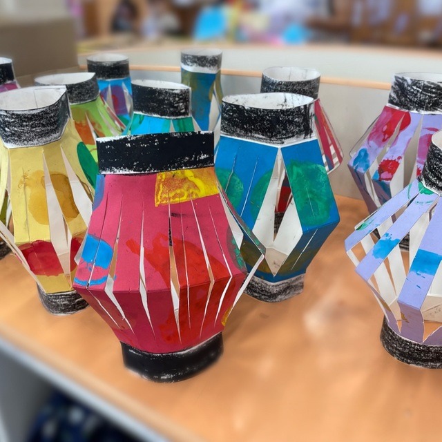 【みんなの投稿】5歳児 お祭り ちょうちん