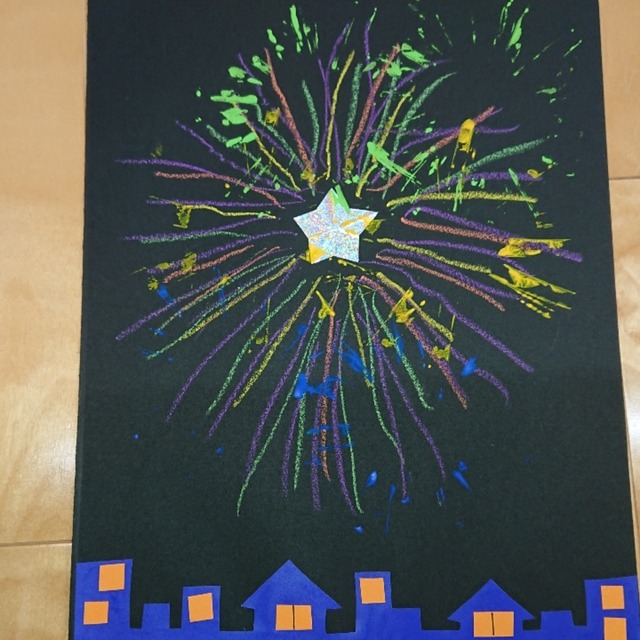 【みんなの投稿】花火🎆の製作です💖