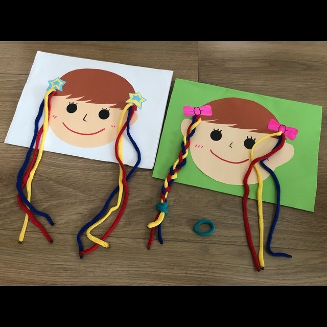 【みんなの投稿】三つ編み遊び