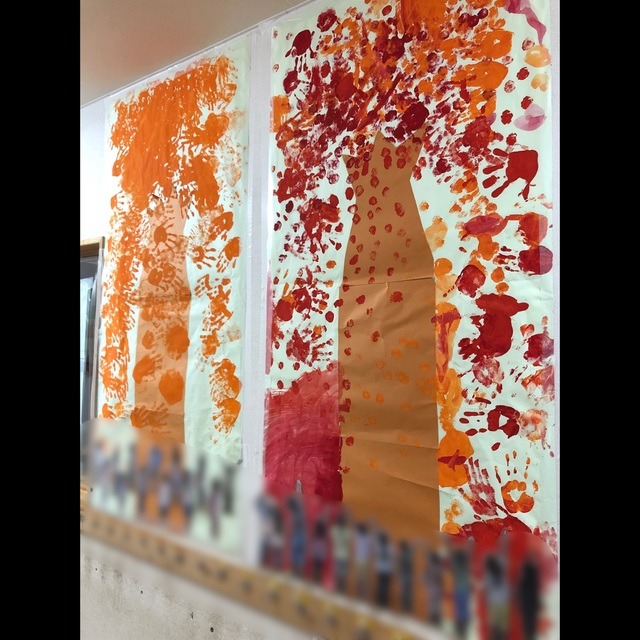 【みんなの投稿】4.5歳児  秋の手型