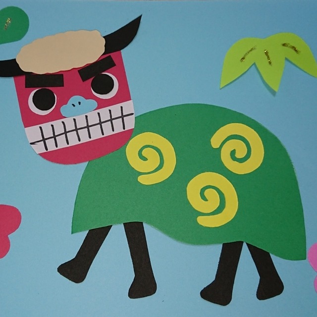 【みんなの投稿】獅子舞いの製作です💖