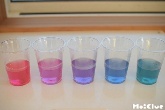 【実験遊び】紫キャベツでカラフル色変化！〜素材／紫キャベツ〜