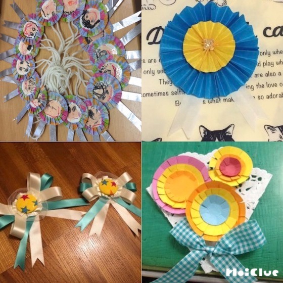 みんなの手作りコサージュ・ロゼット〜卒園式や入園式の作り物アイデア〜