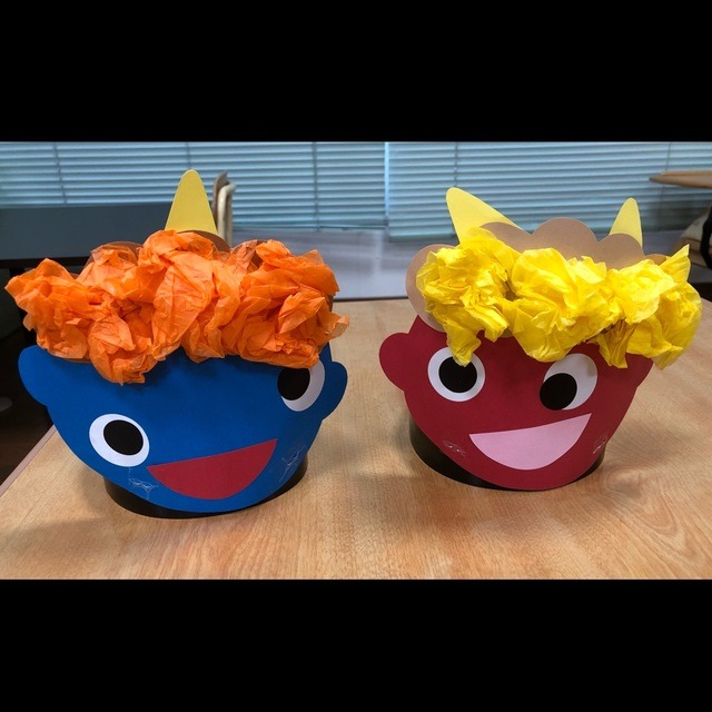 【みんなの投稿】【鬼のお面】 ・1.2歳児