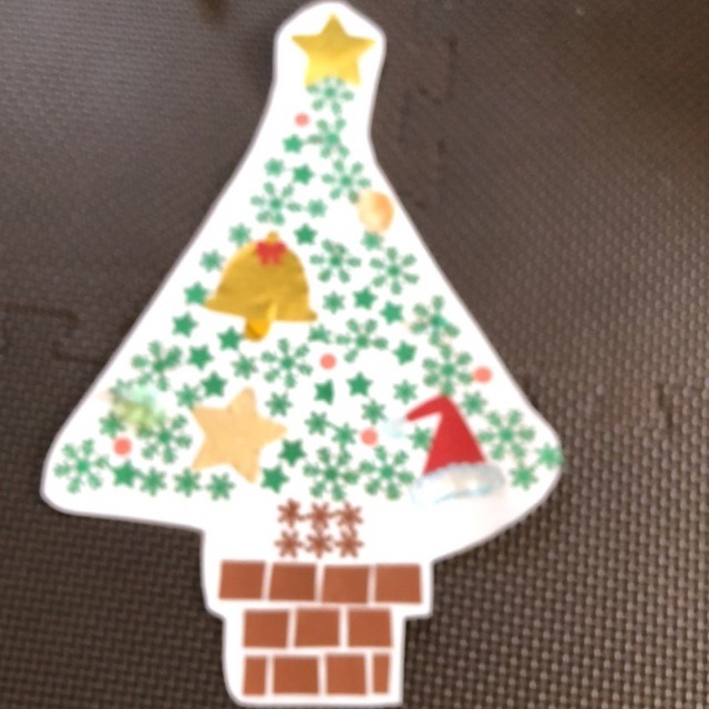 【みんなの投稿】型抜きで作ったクリスマスツリー🎄