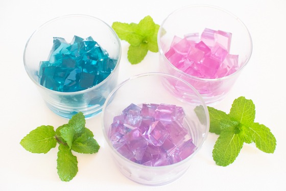 【料理】紫キャベツでつくる「あじさいゼリー」〜素材／紫キャベツ〜