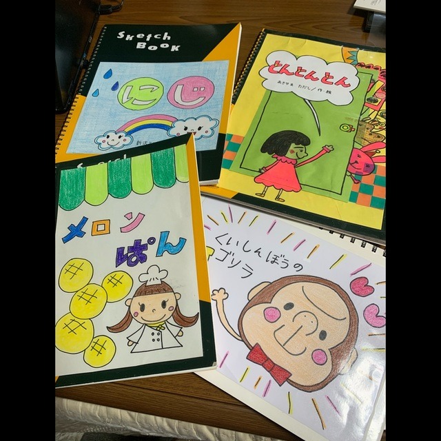 【みんなの投稿】スケッチブックシアターを作りました^_^