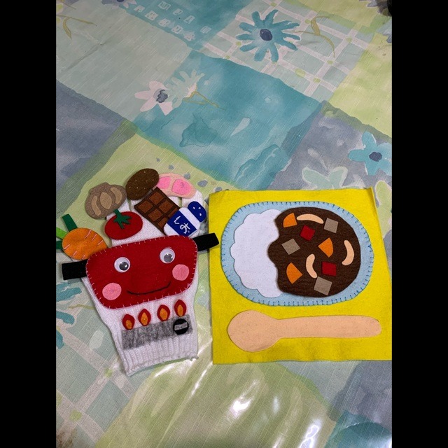 【みんなの投稿】【カレーライスの手袋シアター🧤】